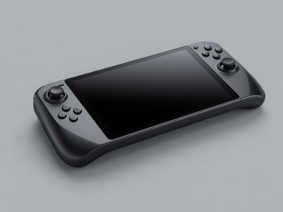Portable Gaming Console Sleek Design Concept